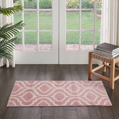 The Rug Corner Nourison Home Nourison Home - Jubilant Pink Area Rug JUB19
