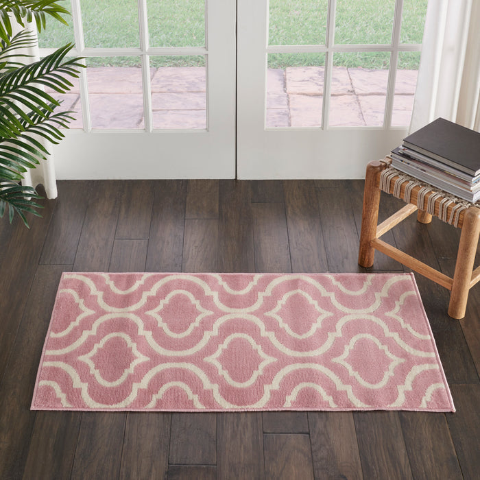 The Rug Corner Nourison Home Nourison Home - Jubilant Pink Area Rug JUB19