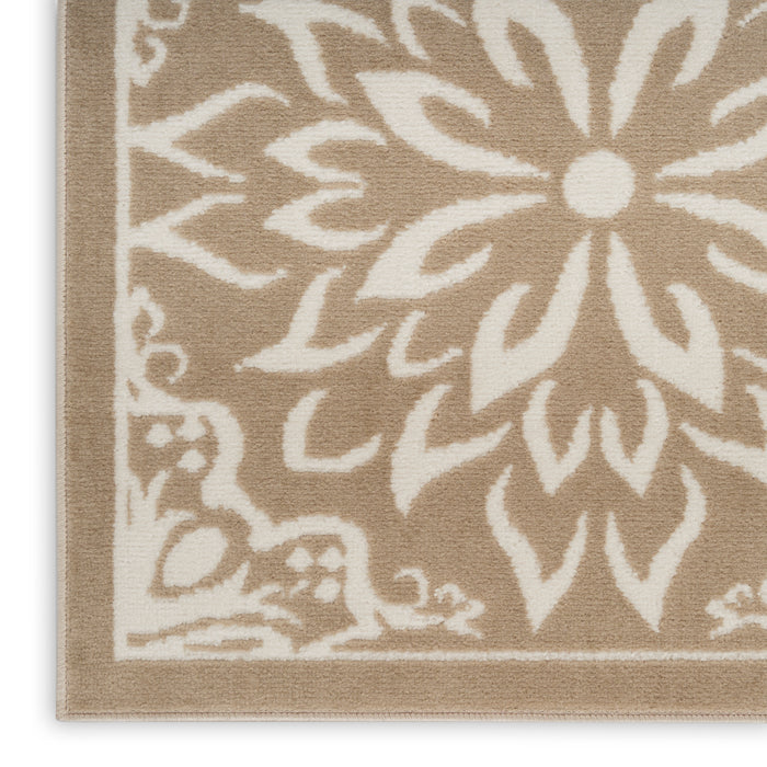 The Rug Corner Nourison Home Nourison Home - Jubilant Taupe Area Rug JUB06