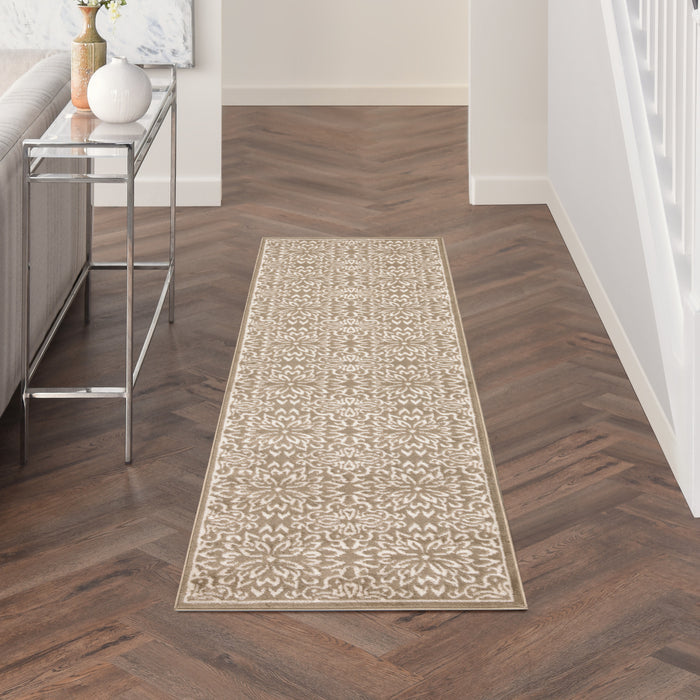 The Rug Corner Nourison Home Nourison Home - Jubilant Taupe Area Rug JUB06