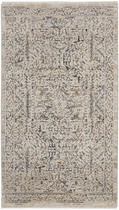The Rug Corner Nourison Home Lynx LNX01 IVGBL Area Rugs