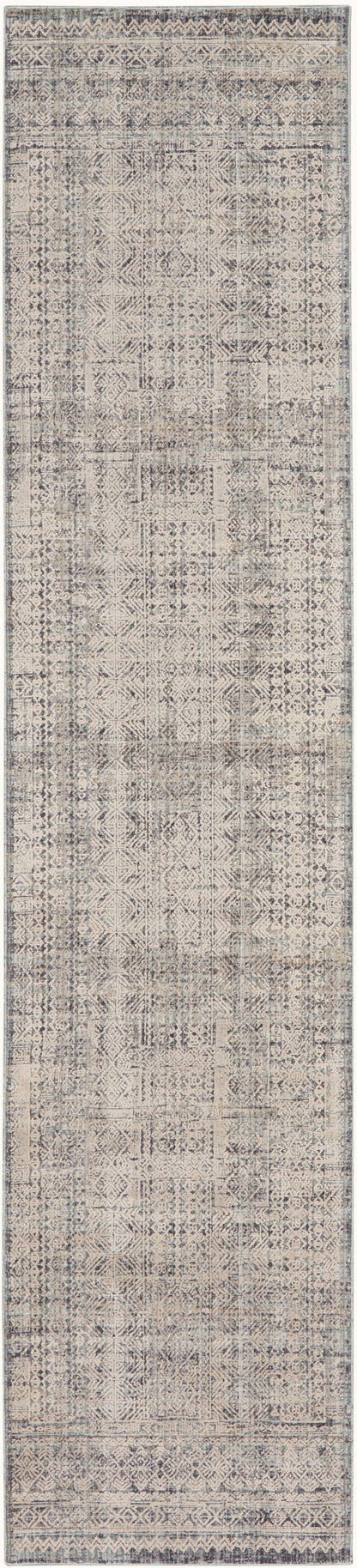 The Rug Corner Nourison Home Nourison Home - Lynx Ivory/Blue Area Rug LNX06