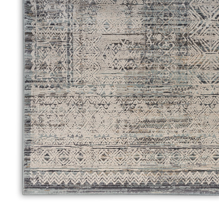 The Rug Corner Nourison Home Nourison Home - Lynx Ivory/Blue Area Rug LNX06