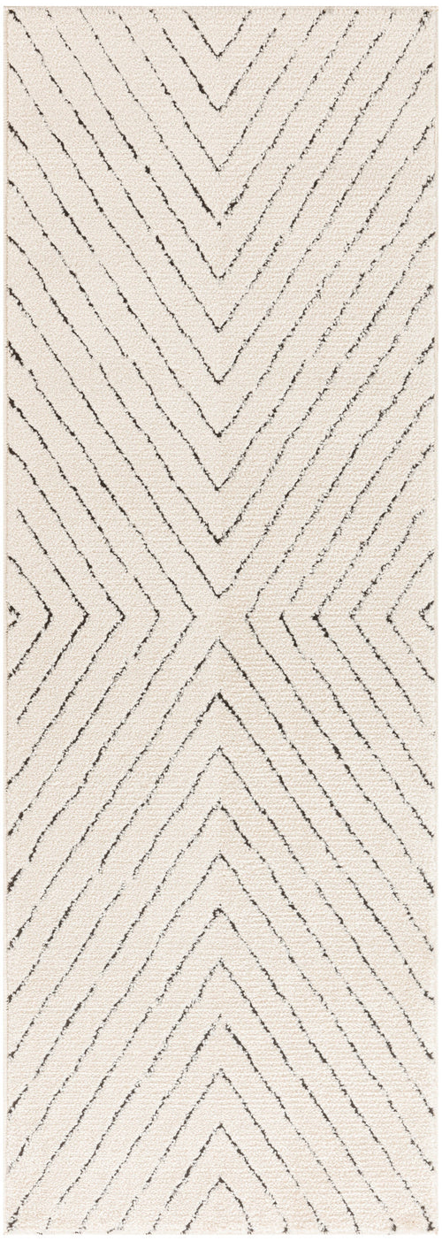 The Rug Corner Nourison Home Nourison Home - Modern Comfort Ivory/Black Area Rug MNC01