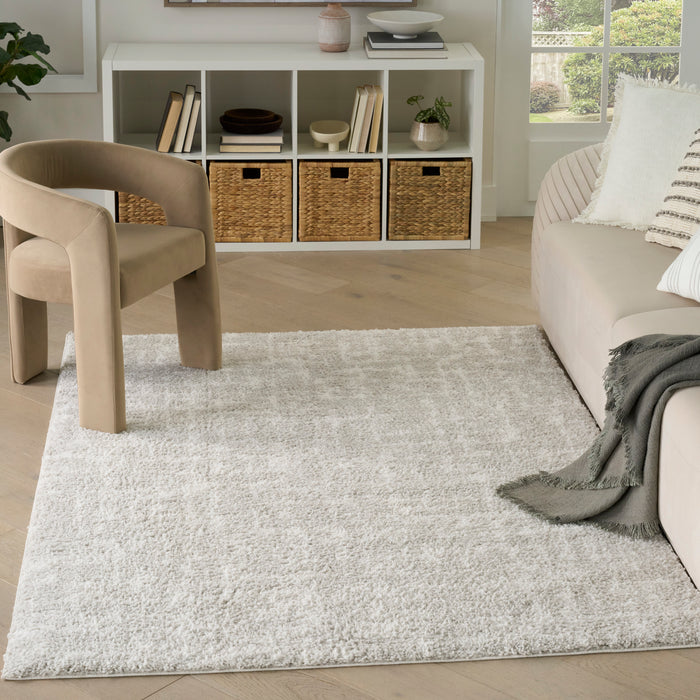 The Rug Corner Nourison Home Modern Shag MMD06 GRYIV Area Rugs