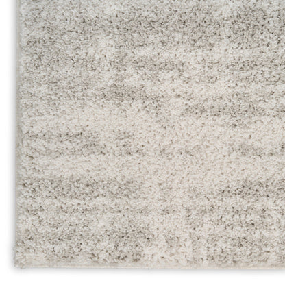 The Rug Corner Nourison Home Nourison Home - Modern Shag Ivory/Green Area Rug MMD04
