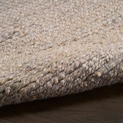 The Rug Corner Nourison Home Natural Jute NJT01 GREY Area Rugs