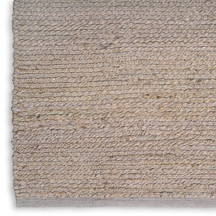 The Rug Corner Nourison Home Natural Jute NJT01 GREY Area Rugs