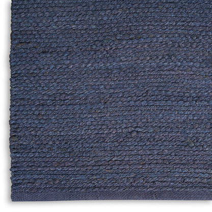 The Rug Corner Nourison Home Nourison Home - Natural Jute Navy Area Rug NJT01