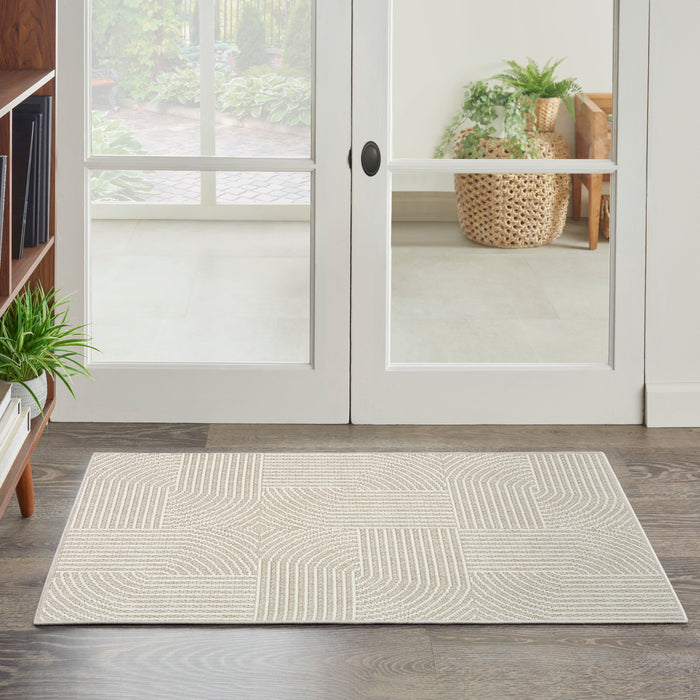 The Rug Corner Nourison Home Nourison Home - Natural Texture Beige/Ivory Area Rug NTX02