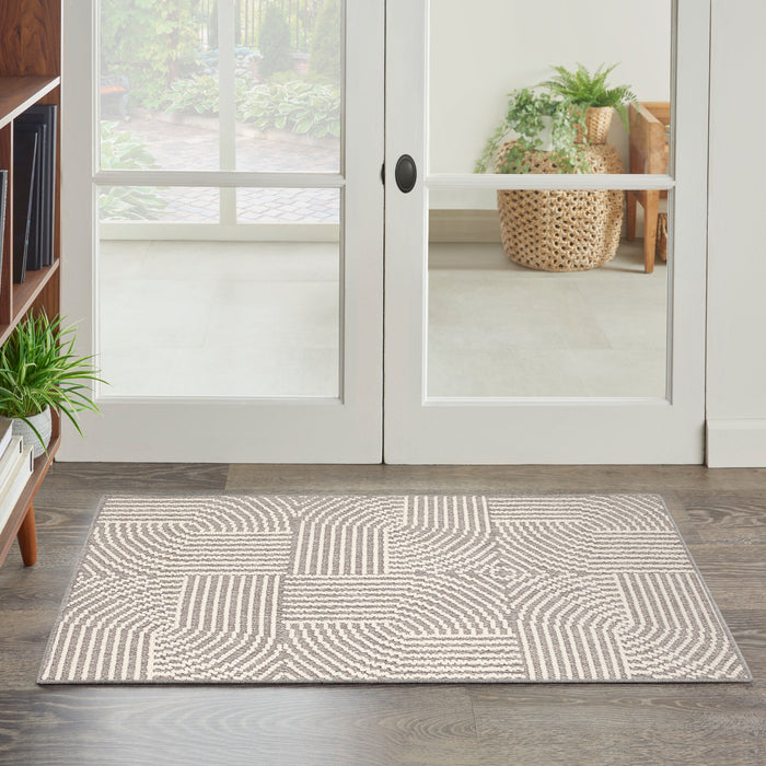 The Rug Corner Nourison Home Nourison Home - Natural Texture Green/Ivory Area Rug NTX02