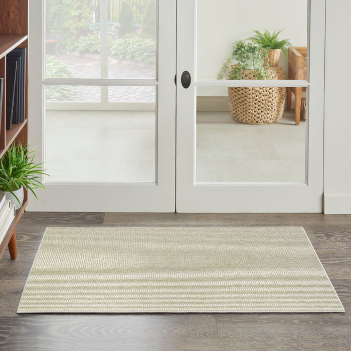 The Rug Corner Nourison Home Nourison Home - Natural Texture Ivory/Green Area Rug NTX01