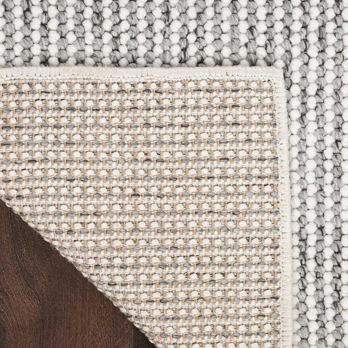 The Rug Corner Nourison Home Nourison Home - Natural Texture Ivory/Grey Area Rug NTX01