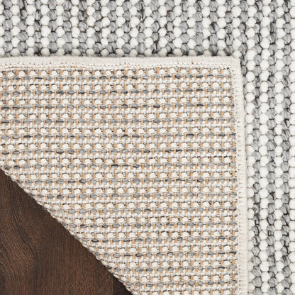 The Rug Corner Nourison Home Nourison Home - Natural Texture Ivory/Grey Area Rug NTX01
