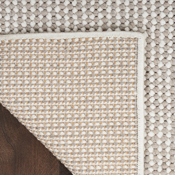 The Rug Corner Nourison Home Nourison Home - Natural Texture Ivory/Mocha Area Rug NTX01