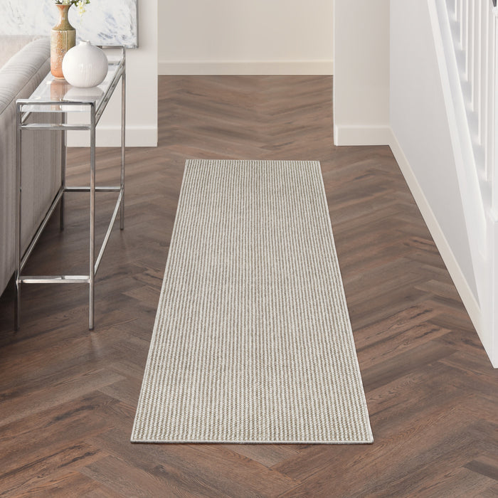 The Rug Corner Nourison Home Nourison Home - Natural Texture Ivory/Mocha Area Rug NTX01