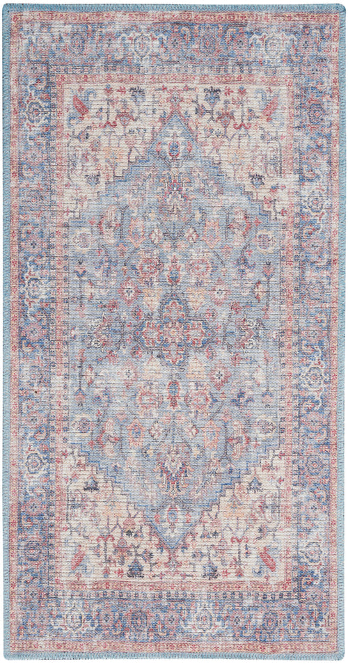 The Rug Corner Nourison Home Nourison Home - New Concept Washables Blue/Multi Area Rug SR104