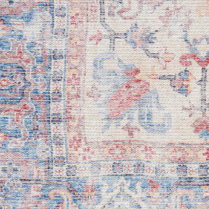 The Rug Corner Nourison Home Nourison Home - New Concept Washables Blue/Multi Area Rug SR104