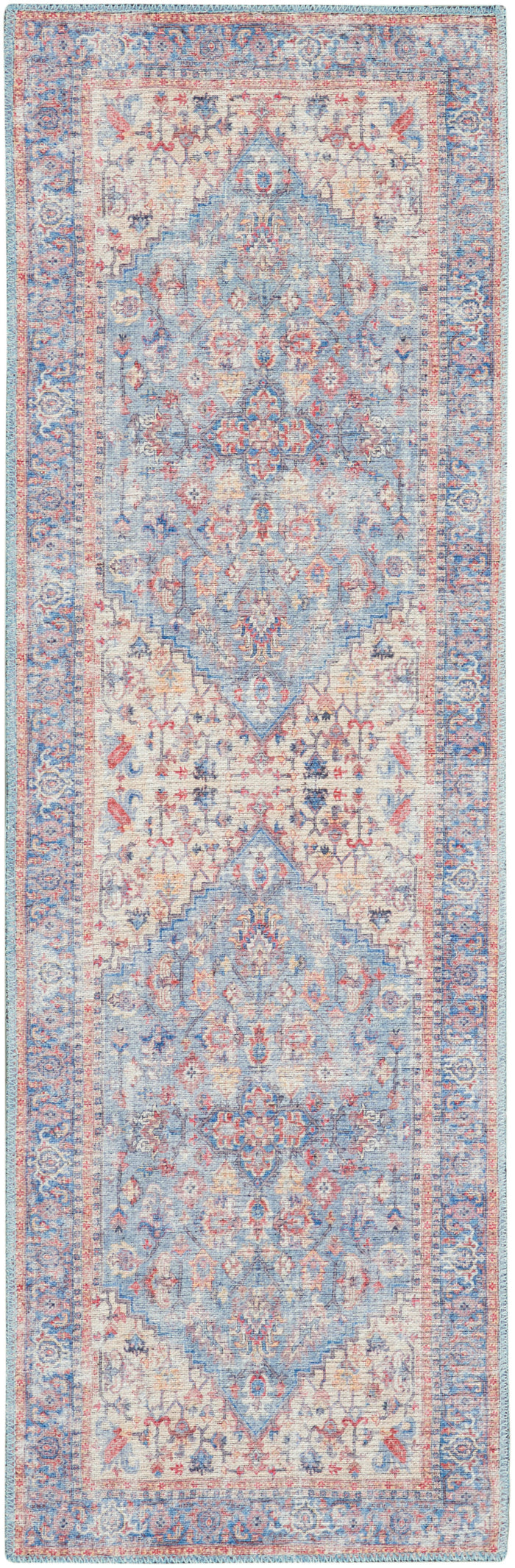 The Rug Corner Nourison Home Nourison Home - New Concept Washables Blue/Multi Area Rug SR104