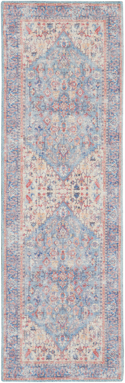 The Rug Corner Nourison Home Nourison Home - New Concept Washables Blue/Multi Area Rug SR104