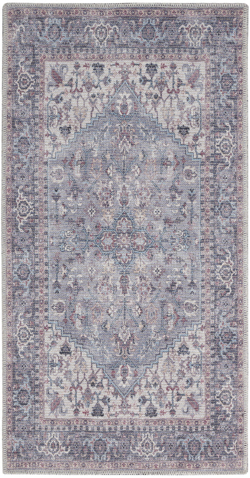 The Rug Corner Nourison Home New Concept Washables SR101 GREY Area Rugs