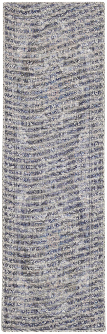 The Rug Corner Nourison Home New Concept Washables SR101 GREY Area Rugs