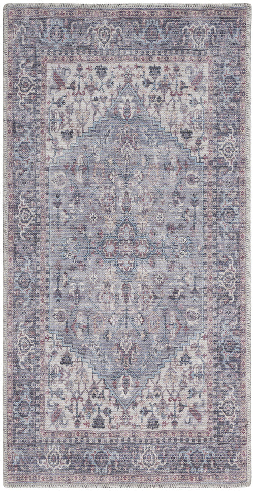 The Rug Corner Nourison Home New Concept Washables SR104 GREY Area Rugs