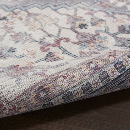 The Rug Corner Nourison Home New Concept Washables SR104 GREY Area Rugs