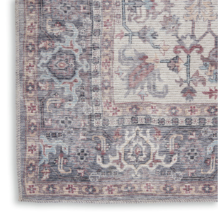 The Rug Corner Nourison Home New Concept Washables SR104 GREY Area Rugs