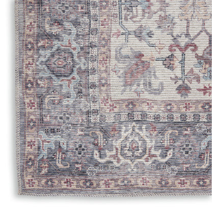 The Rug Corner Nourison Home New Concept Washables SR104 GREY Area Rugs