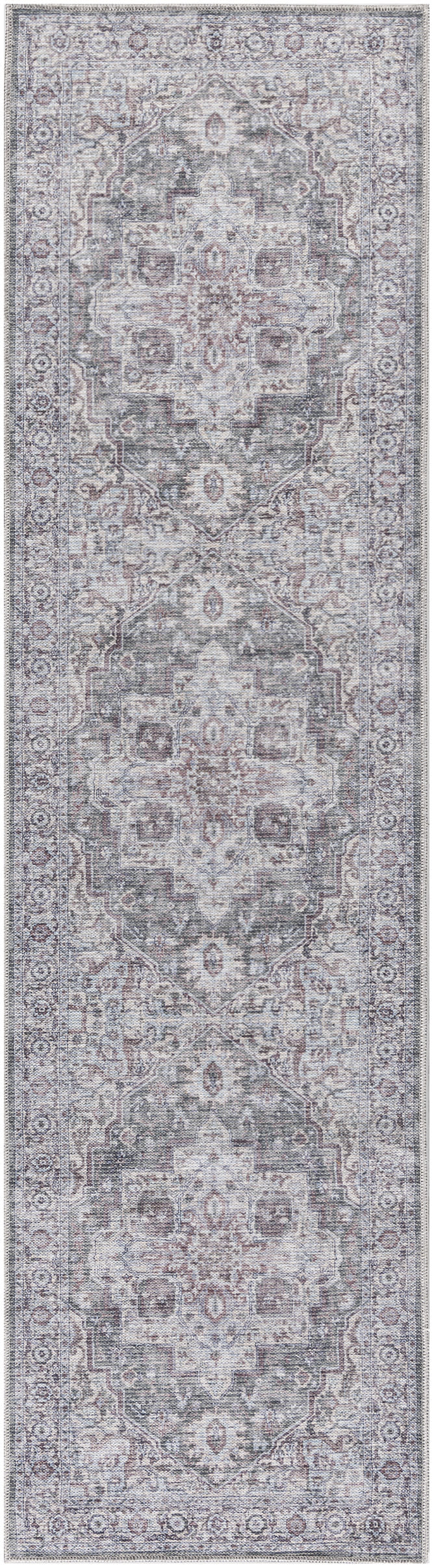 The Rug Corner Nourison Home New Concept Washables SR101 IVGRY Area Rugs