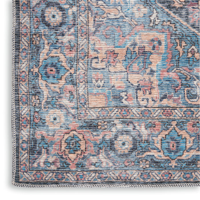 The Rug Corner Nourison Home Nourison Home - New Concept Washables  Light Blue/Multi Area Rug SR101