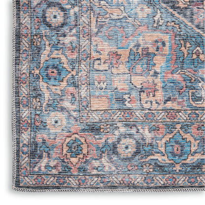The Rug Corner Nourison Home Nourison Home - New Concept Washables  Light Blue/Multi Area Rug SR101