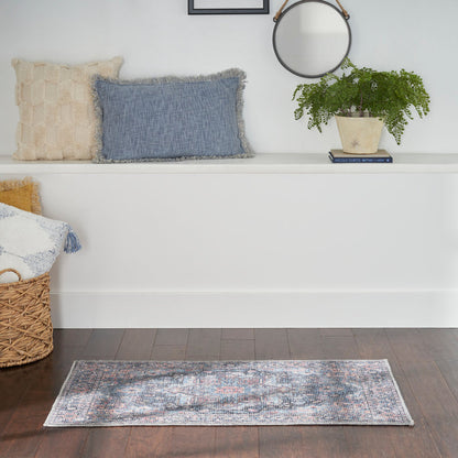 The Rug Corner Nourison Home Nourison Home - New Concept Washables  Light Blue/Multi Area Rug SR101