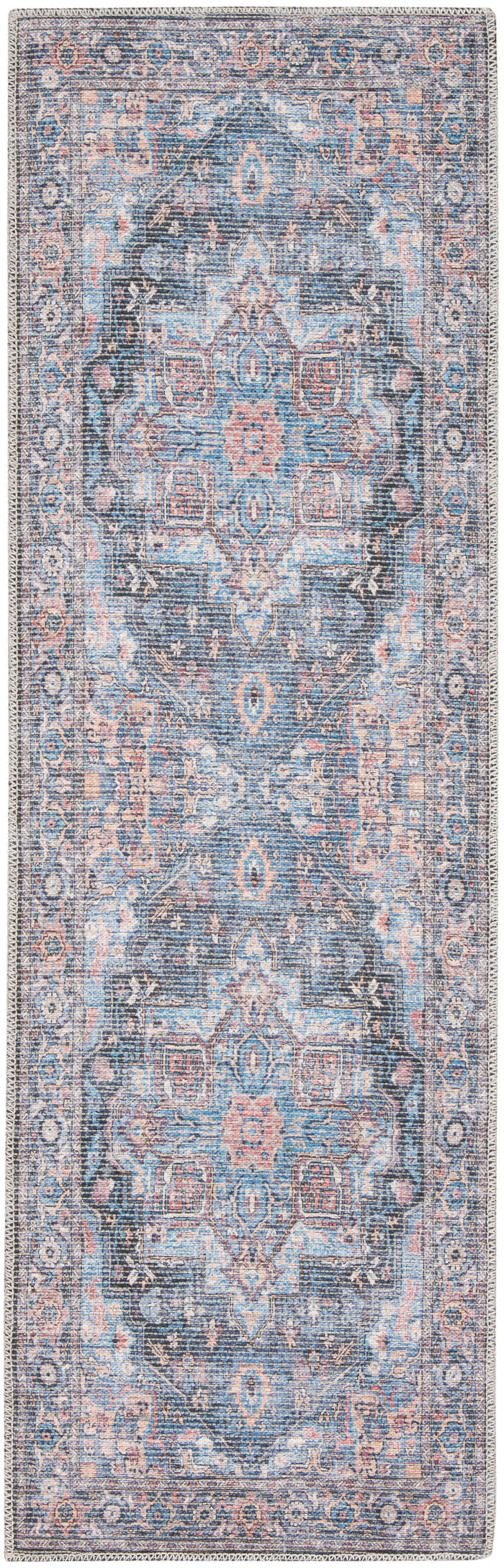 The Rug Corner Nourison Home Nourison Home - New Concept Washables  Light Blue/Multi Area Rug SR101