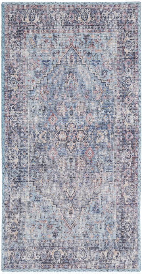 The Rug Corner Nourison Home Nourison Home - New Concept Washables Light Green/Blue Area Rug SR104