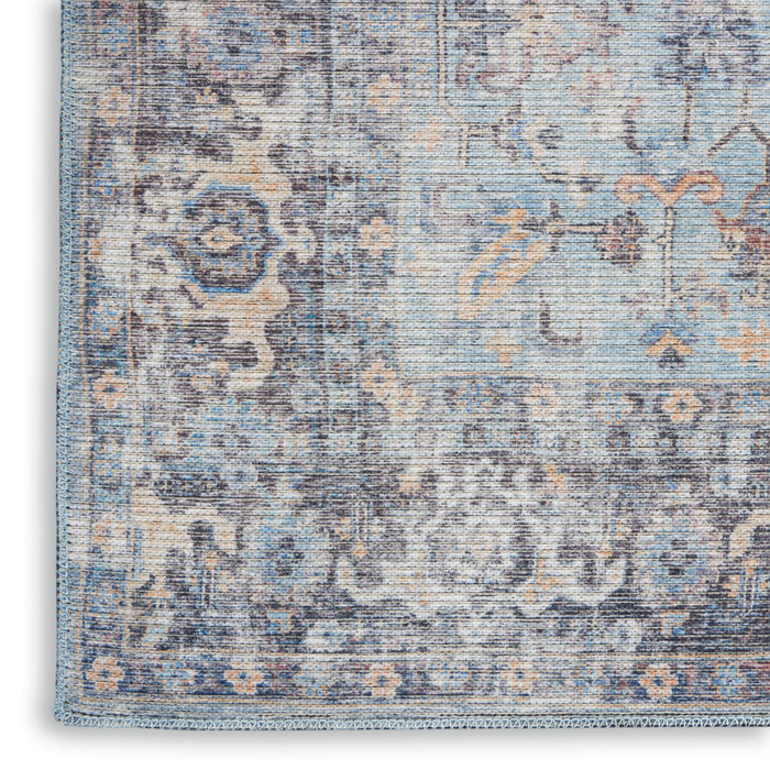 The Rug Corner Nourison Home Nourison Home - New Concept Washables Light Green/Blue Area Rug SR104