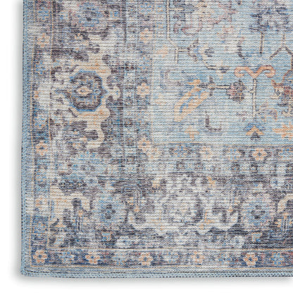 The Rug Corner Nourison Home Nourison Home - New Concept Washables Light Green/Blue Area Rug SR104