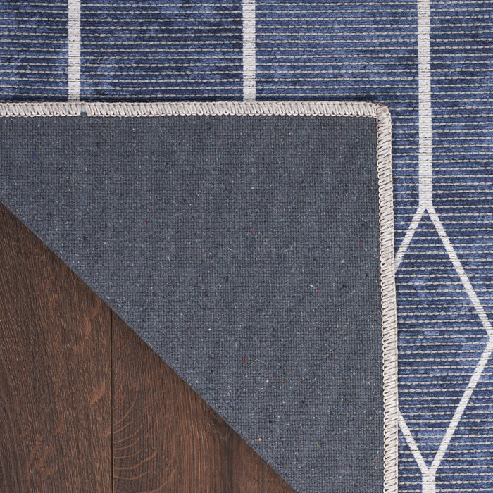 The Rug Corner Nourison Home New Concept Washables SR107 NAVY Area Rugs