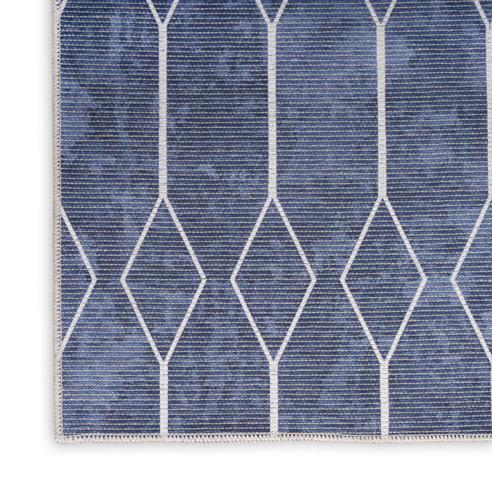 The Rug Corner Nourison Home New Concept Washables SR107 NAVY Area Rugs