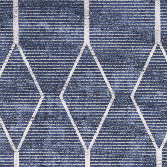 The Rug Corner Nourison Home New Concept Washables SR107 NAVY Area Rugs
