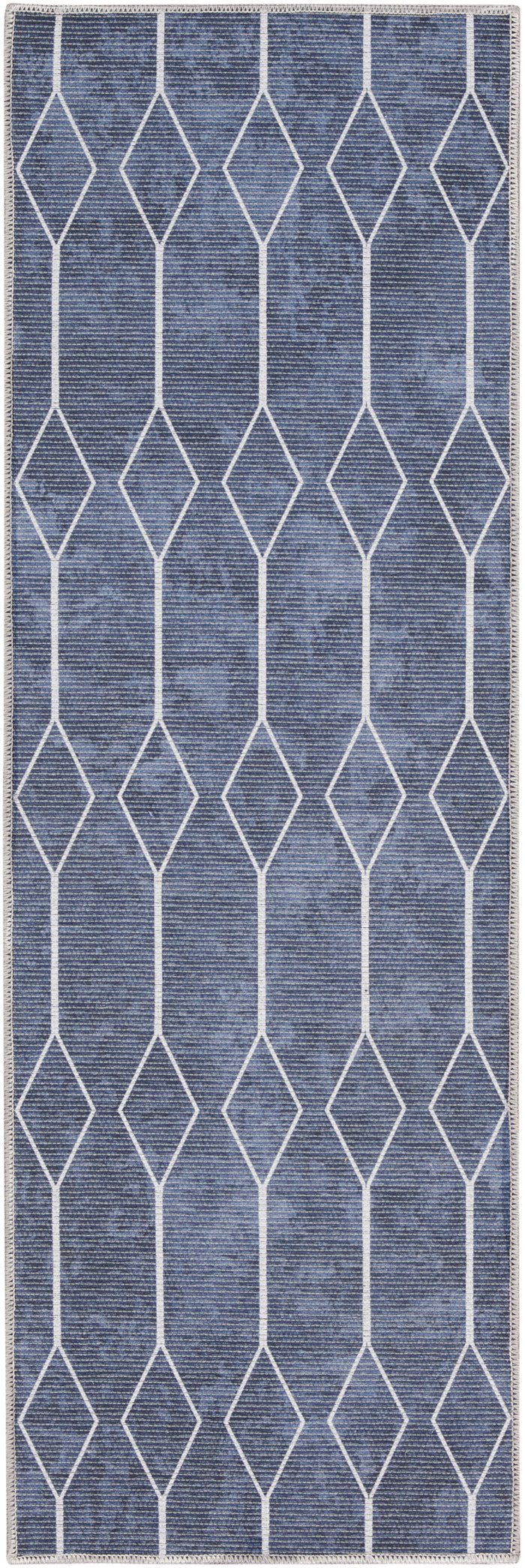 The Rug Corner Nourison Home New Concept Washables SR107 NAVY Area Rugs