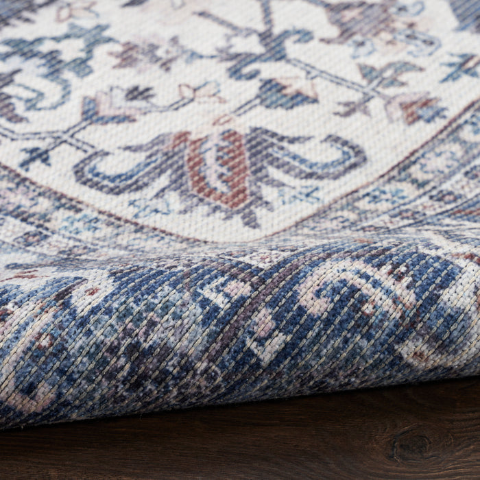 The Rug Corner Nourison Home Nourison Home - New Concept Washables Navy/Ivory Area Rug SR104