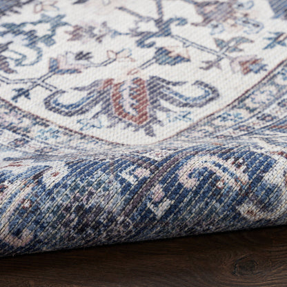 The Rug Corner Nourison Home Nourison Home - New Concept Washables Navy/Ivory Area Rug SR104