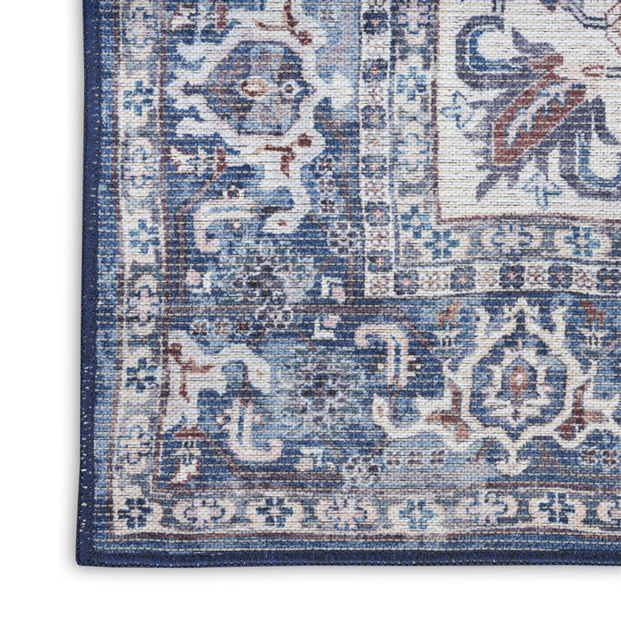The Rug Corner Nourison Home Nourison Home - New Concept Washables Navy/Ivory Area Rug SR104