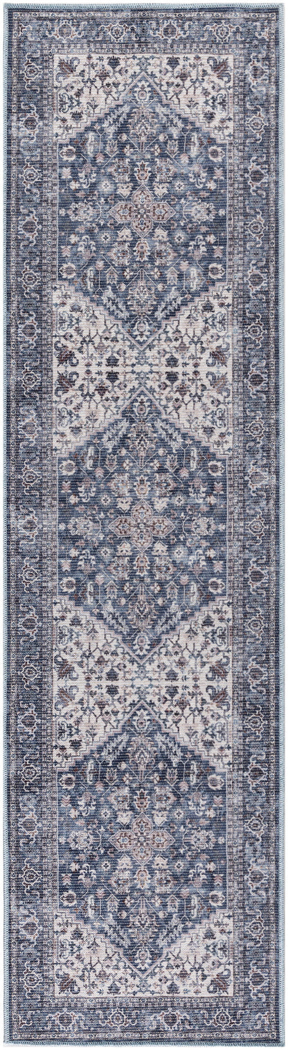 The Rug Corner Nourison Home Nourison Home - New Concept Washables Navy/Ivory Area Rug SR104