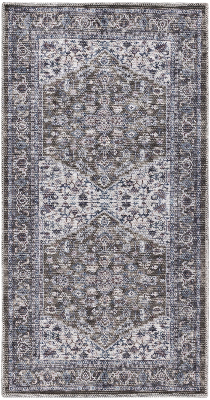 The Rug Corner Nourison Home New Concept Washables SR104 OLIVY Area Rugs