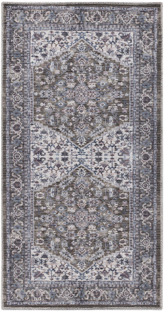 The Rug Corner Nourison Home New Concept Washables SR104 OLIVY Area Rugs