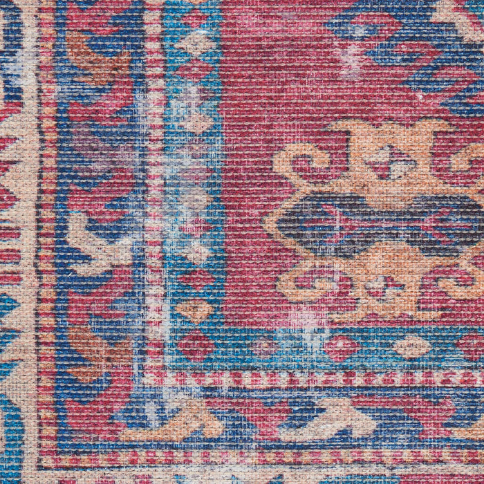 The Rug Corner Nourison Home Nourison Home - New Concept Washables Red/Navy Area Rug SR105