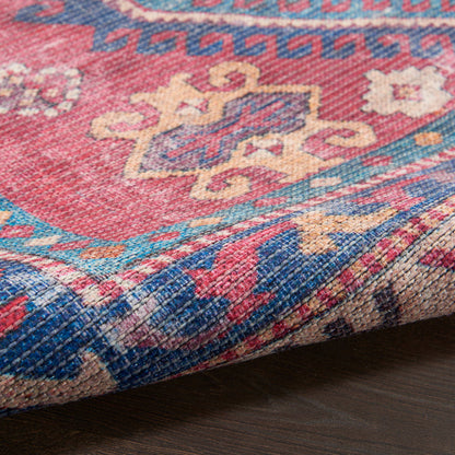 The Rug Corner Nourison Home Nourison Home - New Concept Washables Red/Navy Area Rug SR105